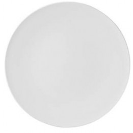 Assiette plate en polymère blanche pour sublimation 3D Ø 15,3 cm (vendu à l'unité)
