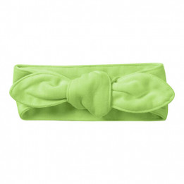 Bandeau pour bébé vert 100% polyester 65 x 5,5 cm (vendu à l'unité)