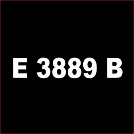 E3889B Noir Brillant - Vinyle adhésif Ecotac - Durabilité jusqu'à 6 ans