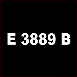E3889B Noir brillant - Vinyle adhésif Ecotac - Durabilité jusqu'à 6 ans