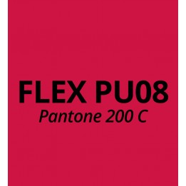 Vinyle thermocollant Flex PU 08 Rouge