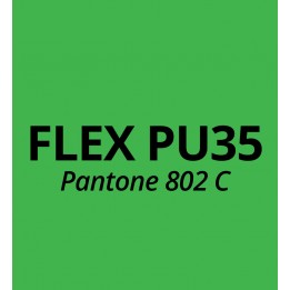 Vinyle thermocollant Flex Vert Fluo PU35