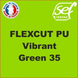 Vinyle thermocollant PU FlexCut X Vibrant Green 35