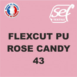 Vinyle thermocollant PU FlexCut Rose Candy 43