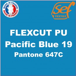 Vinyle thermocollant PU X FlexCut Pacific Blue 19