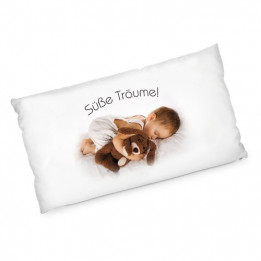 Housse de coussin 80 x 40 cm toucher flanelle