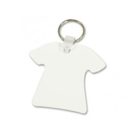 Porte-clé aluminium forme tee-shirt (vendu à l'unité)