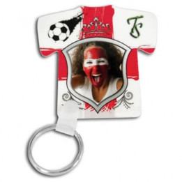 Porte-clé en plastique tee-shirt