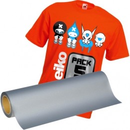 Flex PU imprimable argent