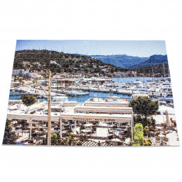 Puzzle blanc brillant rectangulaire 47 x 68 cm - 1000 pièces