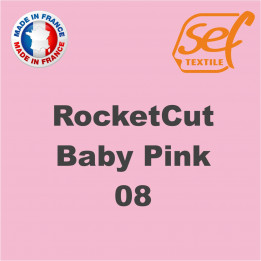 Vinyle thermocollant PU RocketCut Baby Pink 08