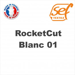 Vinyle thermocollant PU RocketCut Blanc 01