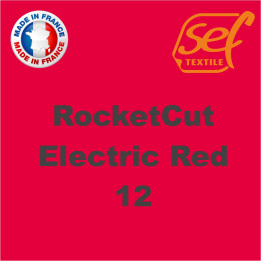 Vinyle thermocollant PU RocketCut Electric Red 12