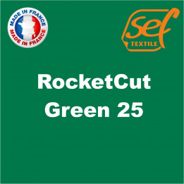 Vinyle thermocollant PU RocketCut Green 25