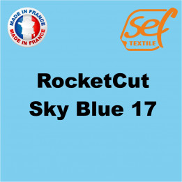 Vinyle thermocollant PU RocketCut Sky Blue 17