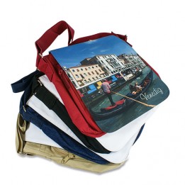 Grand sac à bandoulière couleur VENISE 270 x 270 x 80 mm  avec rabat interchangeable (vendu à l'unité)