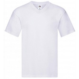 Tee-shirt manches courtes col V original-T 100% coton S à 5XL - 21 coloris