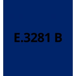 E3281B Bleu Marine brillant - Vinyle adhésif Ecotac - Durabilité jusqu'à 6 ans