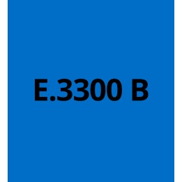E3300B Bleu Azur brillant - Vinyle adhésif Ecotac - Durabilité jusqu'à 6 ans