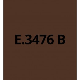E3476B Marron brillant - Vinyle adhésif Ecotac - Durabilité jusqu'à 6 ans