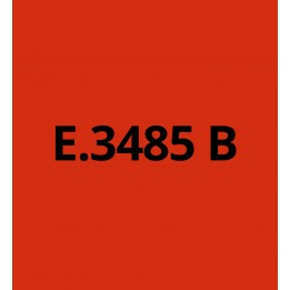 E3485B Rouge brillant - Vinyle adhésif Ecotac - Durabilité jusqu'à 6 ans
