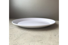Assiette creuse en polymère blanche pour sublimation 3D Ø 19 cm (vendu à l'unité)