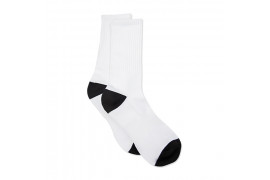 Paire de chaussettes médium blanches pour sublimation tailles 35 à 48 (vendu par paire par taille)