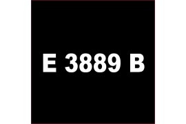 E3889B Noir brillant - Vinyle adhésif Ecotac - Durabilité jusqu'à 6 ans