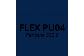 Vinyle thermocollant Flex PU 04 Bleu Marine