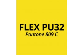 Vinyle thermocollant Flex Jaune Fluo PU32