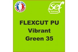 Vinyle thermocollant PU FlexCut X Vibrant Green 35