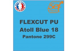 Vinyle thermocollant PU FlexCut X Atoll Blue 18
