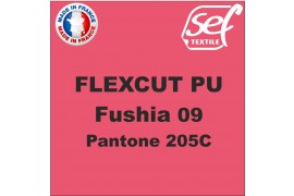 Vinyle thermocollant PU FlexCut X Fushia 09