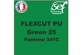 Vinyle thermocollant PU FlexCut Green 25