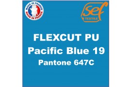 Vinyle thermocollant PU FlexCut Pacific Blue 19