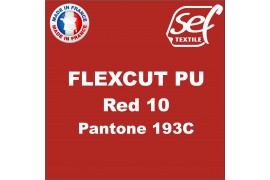 Vinyle thermocollant PU FlexCut Red 10