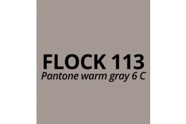 Vinyle thermocollant aspect et toucher velours Flock 113 Gris 