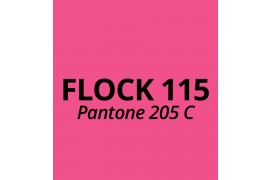Vinyle thermocollant aspect et toucher velours Flock 115 Rose