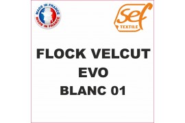 Flock VelCut Evo Blanc 01