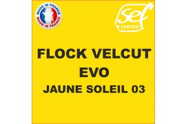 Flock VelCut Evo Jaune Soleil 03