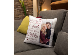 Housse de coussin blanche satinée 40 x 40 cm (vendu à l'unité)