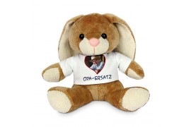 Peluche lapin Bunny H 19 cm (vendu à l'unité)