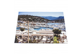 Puzzle blanc brillant rectangulaire 47 x 68 cm - 1000 pièces