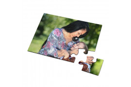 Puzzle magnétique 100 x 140 mm épaisseur 2 mm - 12 pièces