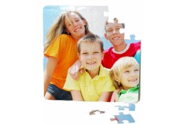 Puzzle en polymère carré 16 x 16 cm épaisseur 3 mm (vendu à l'unité)