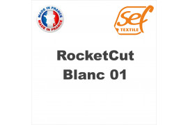 Vinyle thermocollant PU RocketCut Blanc 01