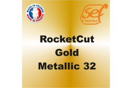 Vinyle thermocollant PU RocketCut Gold Metallic 32