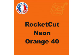 Vinyle thermocollant PU RocketCut Neon Orange 40
