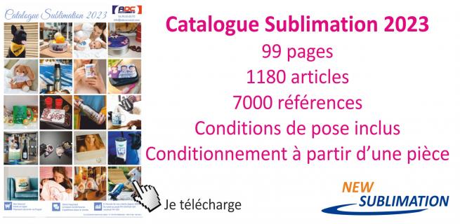 Catalogue sublimation 2023